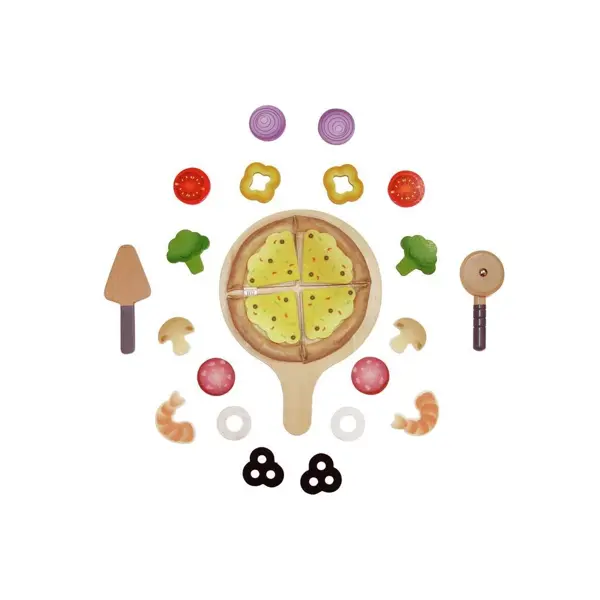 DRVENA IGRAČKA PIZZA FOR.
