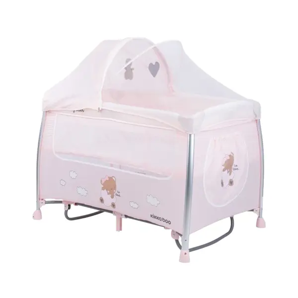 KIKKA BOO VIKEND KREVETIĆ 2 NIVOA,DREAMY BEAR PINK