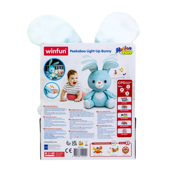 WINFUN IGRAČKA PEEKABOO LIGHT-UP ZEKO