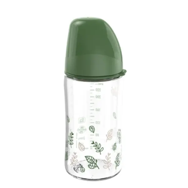 NIP STAKLENA BOCA ŠIROKOG GRLA,CHERRY GREEN BOY,GREEN,240ML
