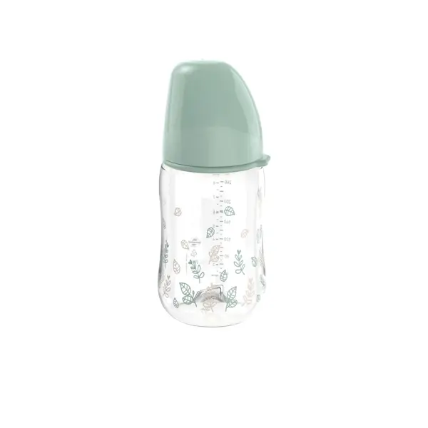 NIP BOCA ŠIROKOG GRLA PP,CHERRY GREEN BOY,GREEN,260ML,0+