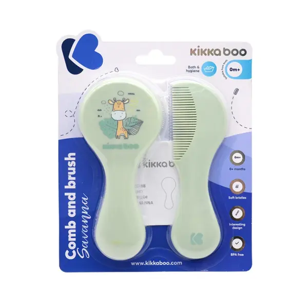 KIKKA BOO ČETKA I ČEŠALJ SAVANNA,MINT