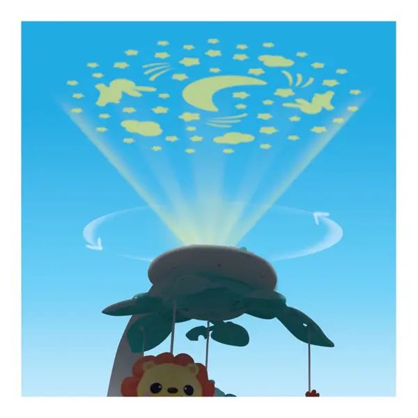 WINFUN PROJEKTOR VRTULJAK JUNGLE PALS