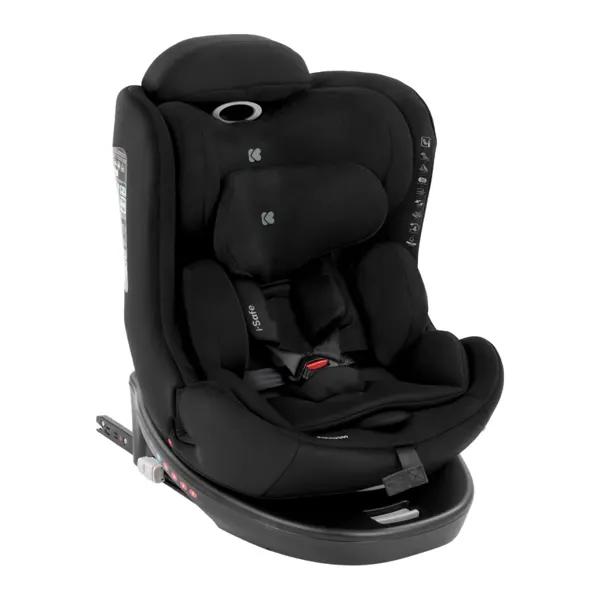 KIKKA BOO AUTOSJEDIŠTE I-SAFE I-SIZE 40-150CM,BLACK