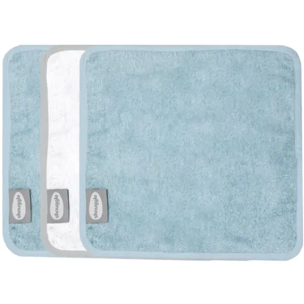 SHNUGGLE MALI RUČNIK ZA KUPANJE BEBE,3KOM BLUE