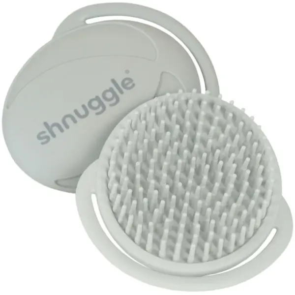 SHNUGGLE MEKA SILIKONSKA ČETKA ZA KUPANJE,GREY