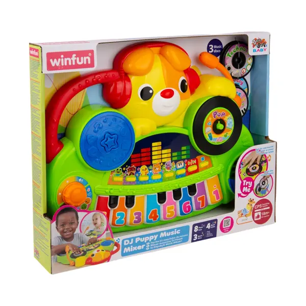 WINFUN IGRAČKA DJ PUPPY MUSIC MIXER