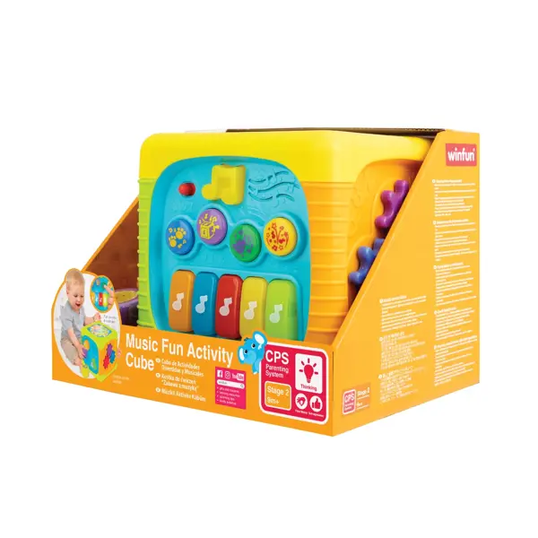 WINFUN IGRAČKA MUSIC FUN ACTIVITY KOCKA