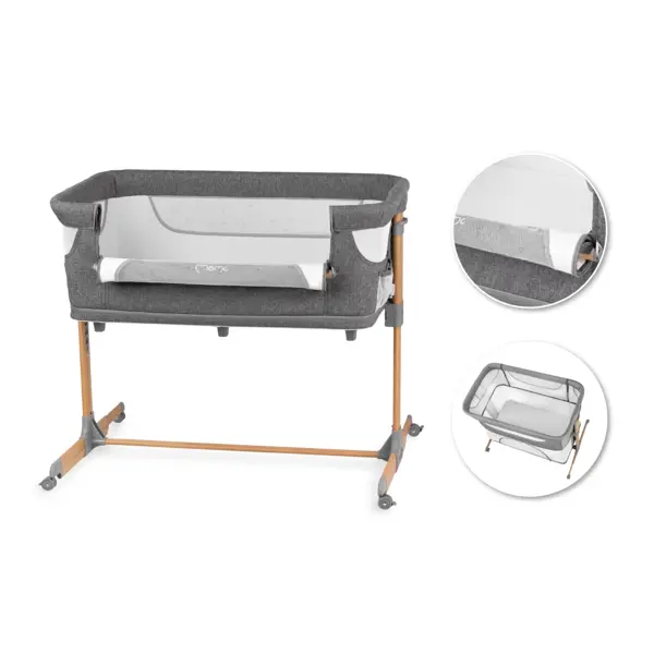 MOMI SMART BED KOLIJEVKA SIVA