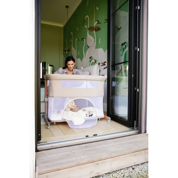 MOMI SMART BED KOLIJEVKA SIVA
