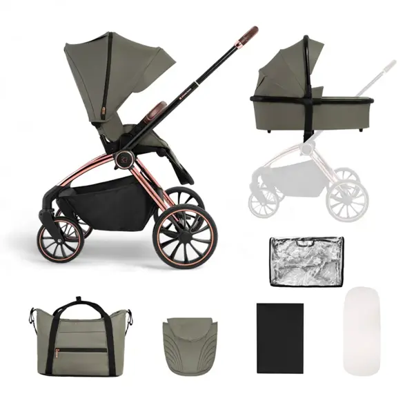 KIKKA BOO KOLICA KARA 2U1,ARMY GREEN