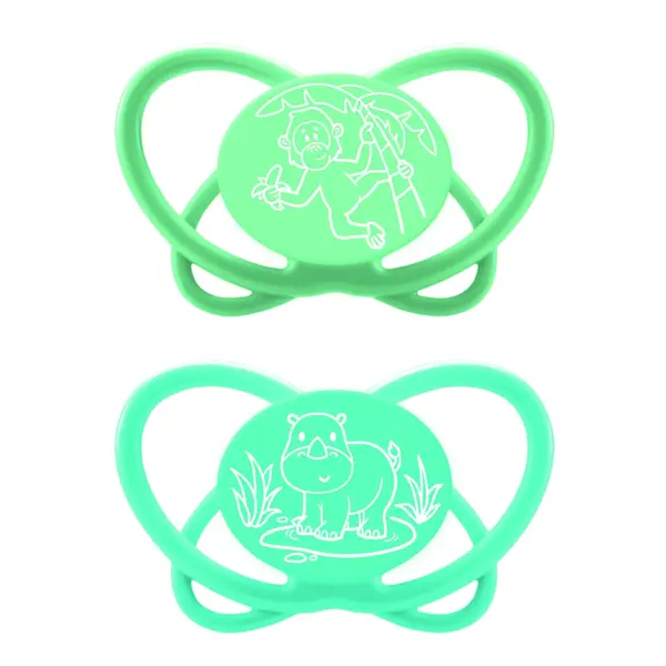 NIP BUTTERFLY GREEN,SILIK.,VEL.2,5-18MJ