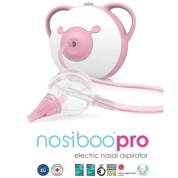 NOSIBOO PRO ELEKTRIČNI ASPIRATOR PINK