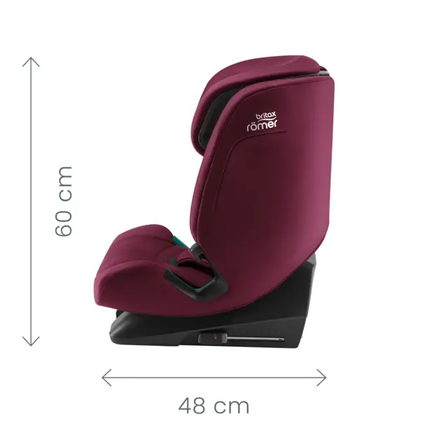 BRITAX ROMER AUTOSJEDALICA EVOLVAFIX,SPACE BLACK