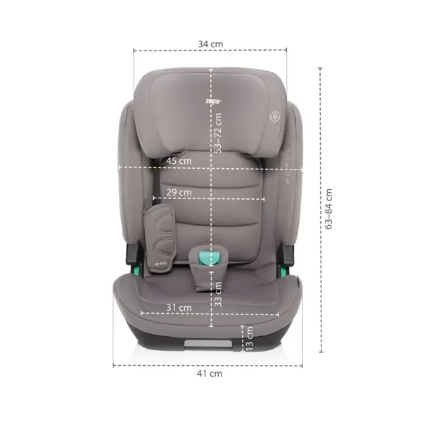 ZOPA AUTOSJEDALICA MATRIX I-SIZE,NIGHT BLACK