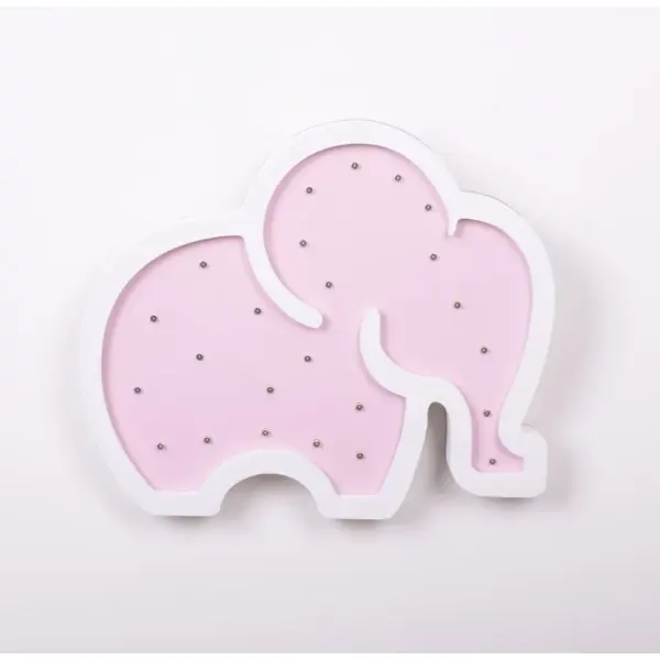 DJEČJA LAMPA SLON/ROZA WL23-02 FV.