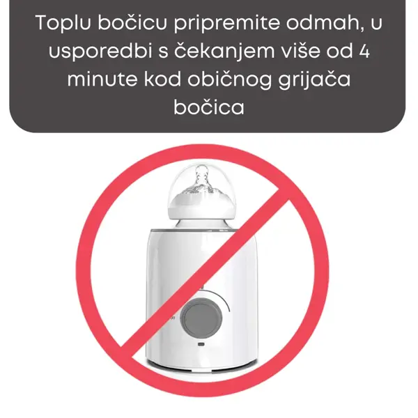 BABY BREZZA GRIJAČ ZA VODU INSTANT WARMER,BLACK