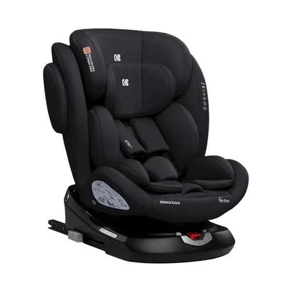 KIKKA BOO AUTOSJEDALICA I-FELIX I-SIZE BLACK,40-150CM