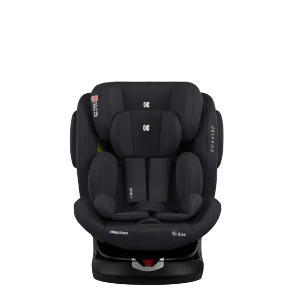 KIKKA BOO AUTOSJEDALICA I-FELIX I-SIZE BLACK,40-150CM