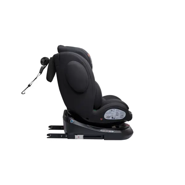 KIKKA BOO AUTOSJEDALICA I-FELIX I-SIZE BLACK,40-150CM
