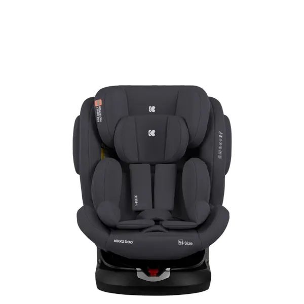 KIKKA BOO AUTOSJEDALICA I-FELIX I-SIZE DARK GREY,40-150CM