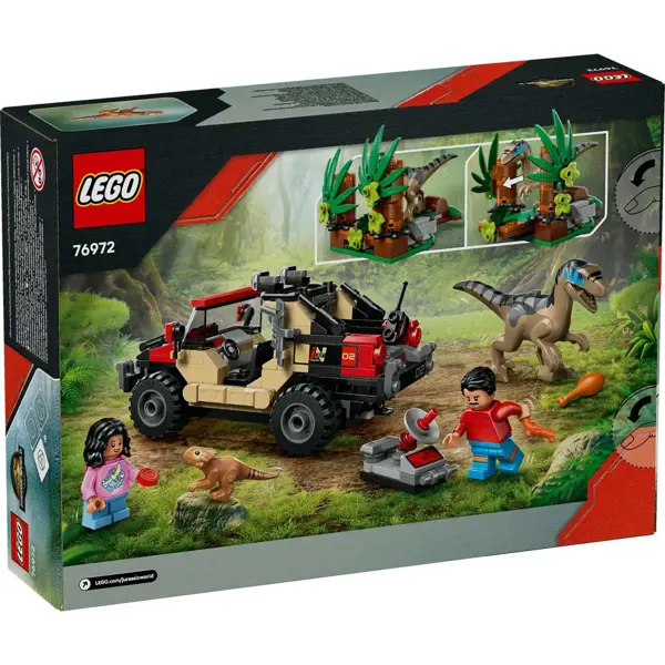 LEGO 76972 BJEKSTVO RAPTORA TERENCEM