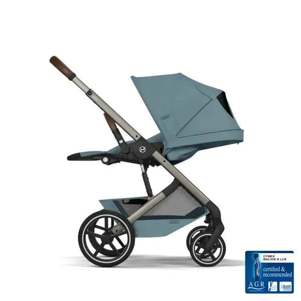 CYBEX KOLICA BALIOS S LUX TPE+SKLOPIVA KOŠARA,STORMY