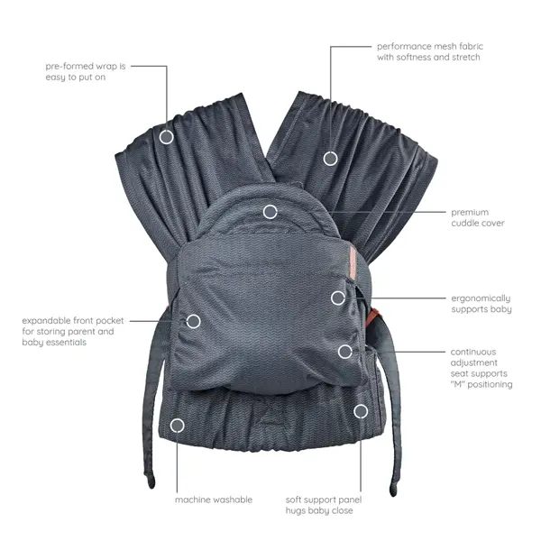 INFANTINO KENGUR HYBRID WRAP FOR.