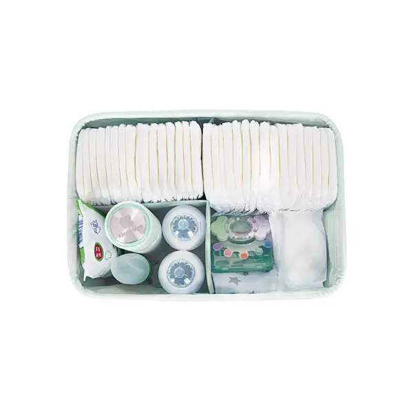 KIKKA BOO ORGANIZATOR ZA PELENE BEAR WITH ME MINT