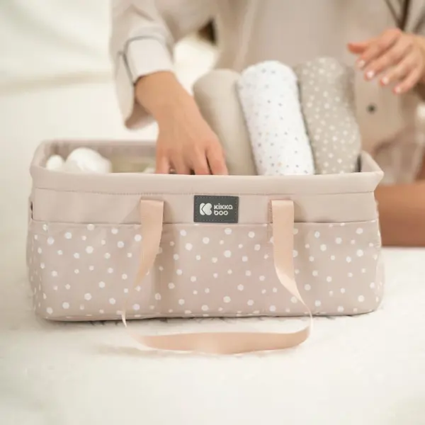 KIKKA BOO ORGANIZATOR ZA PELENE BEAR WITH ME BLUE