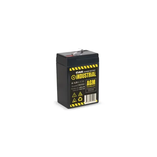 HERMETIK BATERIJA CIAK INDUS.6V-4,5AH