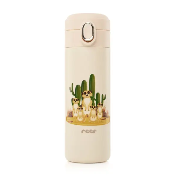 REER DJEČJA BOCA SA SLAMKOM 350ML CREAM WHITE
