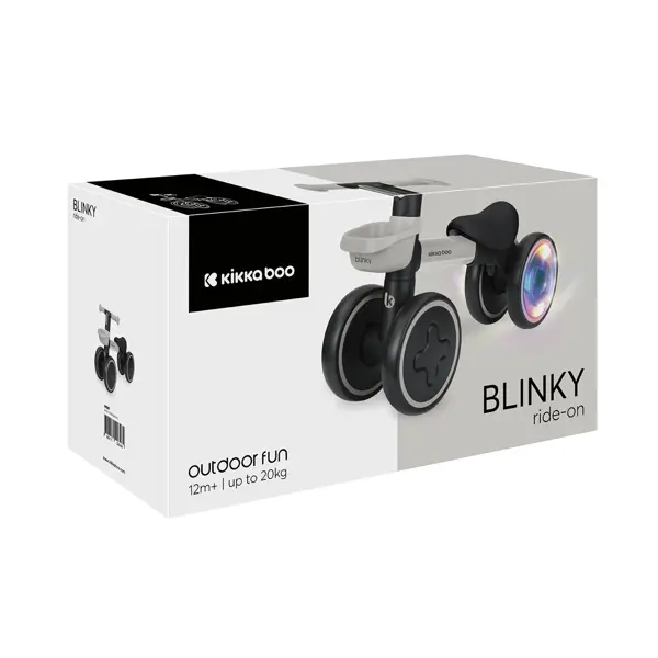 KIKKA BOO BALANS BICIKLO BLINKY,IVORY