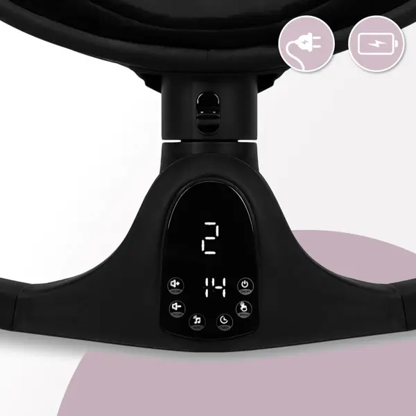 MOMI KENANI ONYX LJULJAČKA ELEKTRIČNA ,BLACK