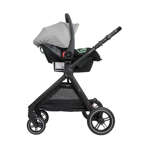 KIKKA BOO KOLICA AVA 3U1,GREY + GRATIS NESTA HRANILICA NELLY
