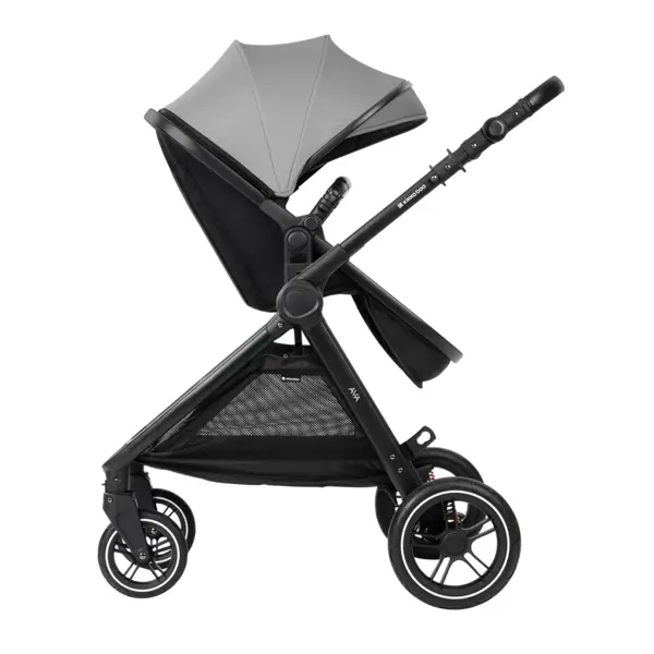 KIKKA BOO KOLICA AVA 3U1,GREY + GRATIS NESTA HRANILICA NELLY