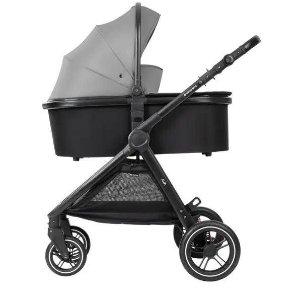 KIKKA BOO KOLICA AVA 3U1,GREY + GRATIS NESTA HRANILICA NELLY