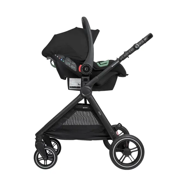 KIKKA BOO KOLICA AVA 3U1,BLACK + GRATIS NESTA HRANILICA NELLY