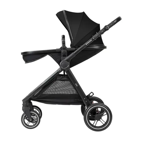 KIKKA BOO KOLICA AVA 3U1,BLACK + GRATIS NESTA HRANILICA NELLY