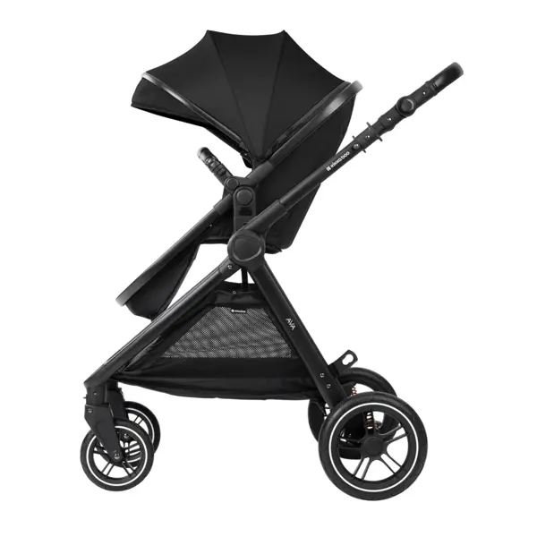KIKKA BOO KOLICA AVA 3U1,BLACK + GRATIS NESTA HRANILICA NELLY