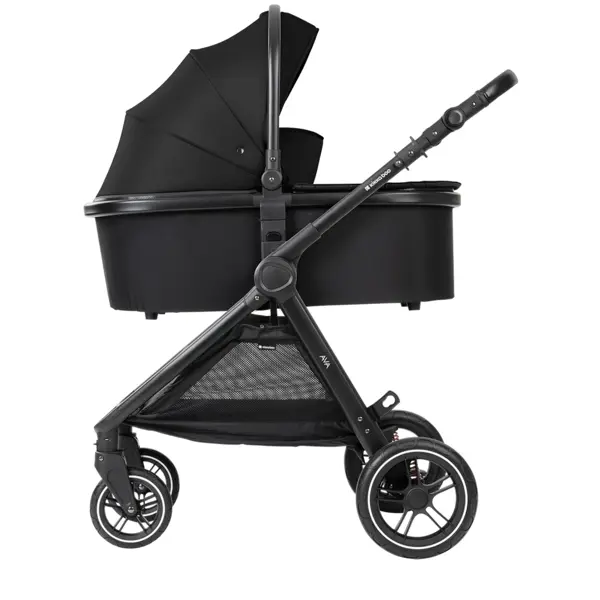 KIKKA BOO KOLICA AVA 3U1,BLACK + GRATIS NESTA HRANILICA NELLY