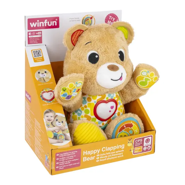 WINFUN IGRAČKA HAPPY CLAPPING MEDO