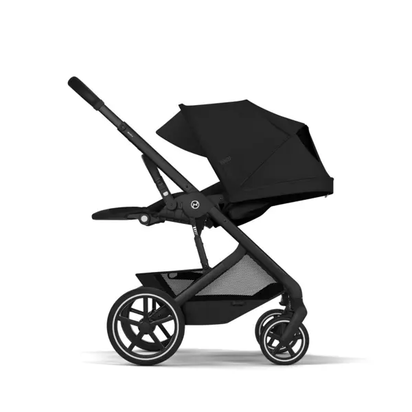 CYBEX KOLICA BALIOS S LUX BLK+SKLOPIVA KOŠARA,MOON BLACK