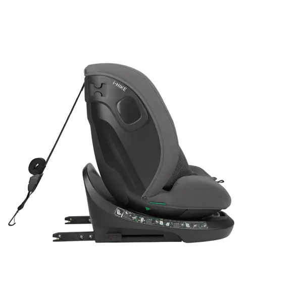 KIKKA BOO AUTOSJEDALICA 40-150CM I-HIKE I-SIZE ,DARK GREY