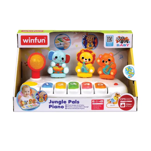 WINFUN IGRAČKA JUNGLE PALS PIANO