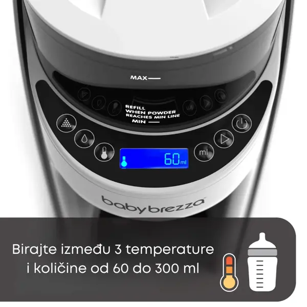 BABY BREZZA  PRO ADVANCED UREĐAJ ZA PRIPREMU ADAPTIRANOG MLIJEKA CHARCOAL