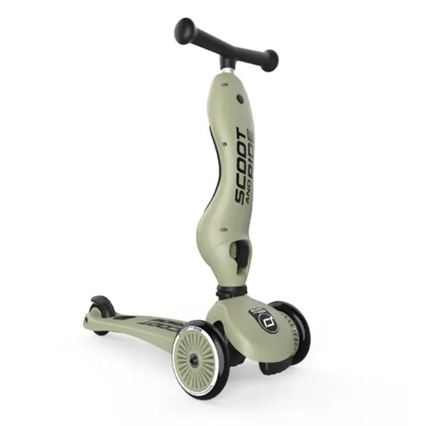 SCOOT AND RIDE HIGHWAYKICK 1 ROMOBIL, OLIVE