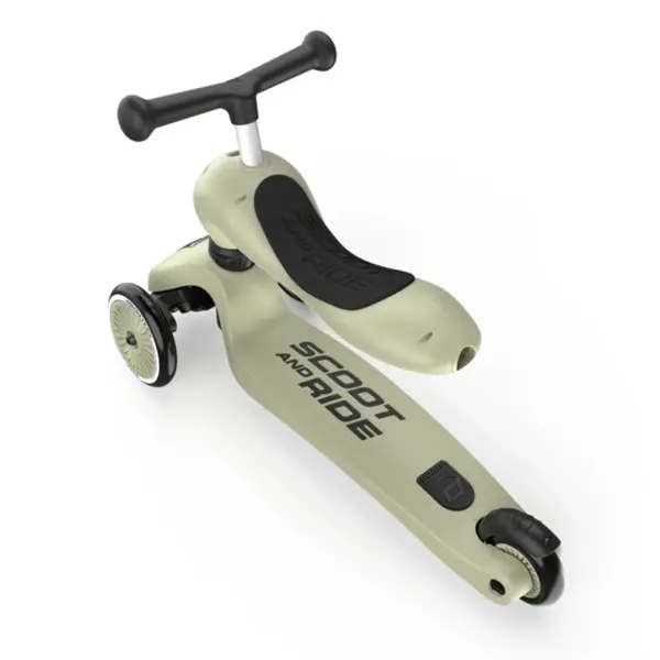 SCOOT AND RIDE HIGHWAYKICK 1 ROMOBIL, OLIVE