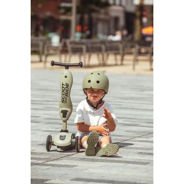 SCOOT AND RIDE HIGHWAYKICK 1 ROMOBIL, OLIVE