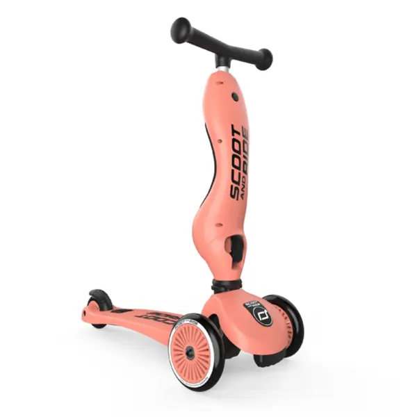 SCOOT AND RIDE HIGHWAYKICK 1 ROMOBIL, PEACH 